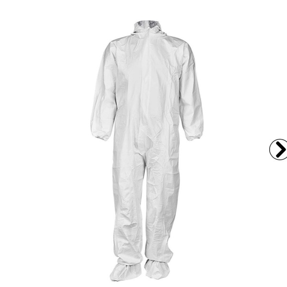 New XXL ONE PIECE ZIP UP MAINTENCE SUIT workman clothing protector jumpsuit - Picture 2 of 2